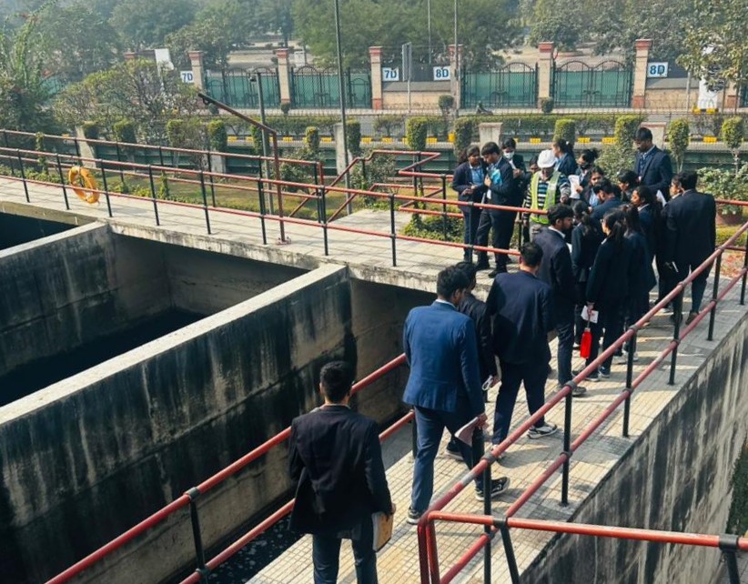Educational Visit to Delhi Gate Sewage Treatment Plant, New Delhi - Image 1